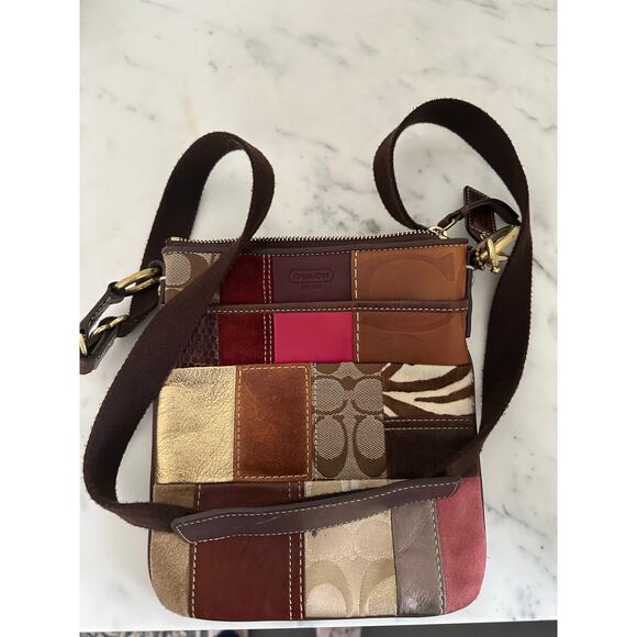 Coach patchwork purse crossbody - Picture 7 of 9